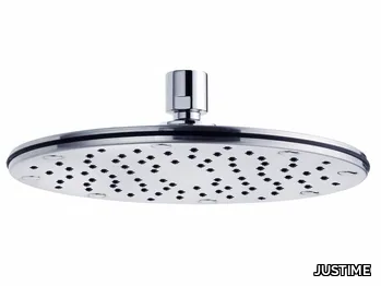 STILL ONE - Ceiling mounted adjustable chromed brass overhead shower _ JUSTIME