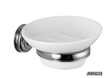 CLASSIK - Wall-mounted metal soap dish _ JUSTIME