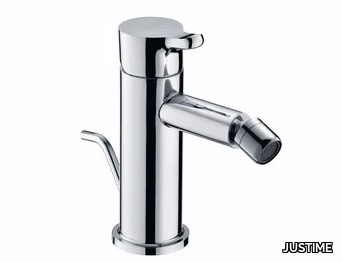 SWEET - Countertop single handle chromed brass bidet mixer _ JUSTIME