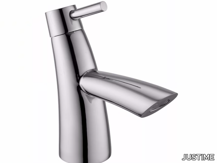 TAI CHI - Countertop single handle 1 hole chromed brass washbasin mixer _ JUSTIME