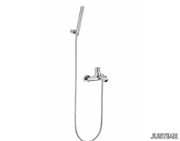 TAI CHI - Wall-mounted single handle bathtub mixer with hand shower _ JUSTIME