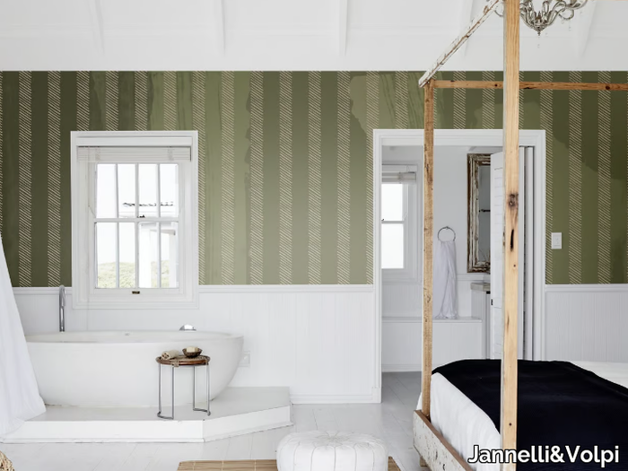 CHEVRON OBLIQUE - Striped wallpaper _ Jannelli&Volpi