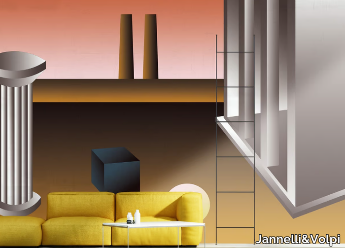 POSTMODERNO#1 - Contemporary style landscape wallpaper _ Jannelli&Volpi