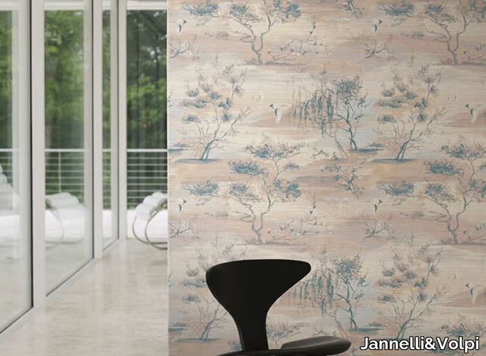 SAGIMAI - Landscape natural fibre wallpaper _ Jannelli&Volpi