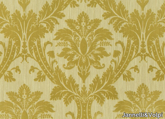 CLELIA DI VELLUTO - Damask textile effect wallpaper _ Jannelli&Volpi