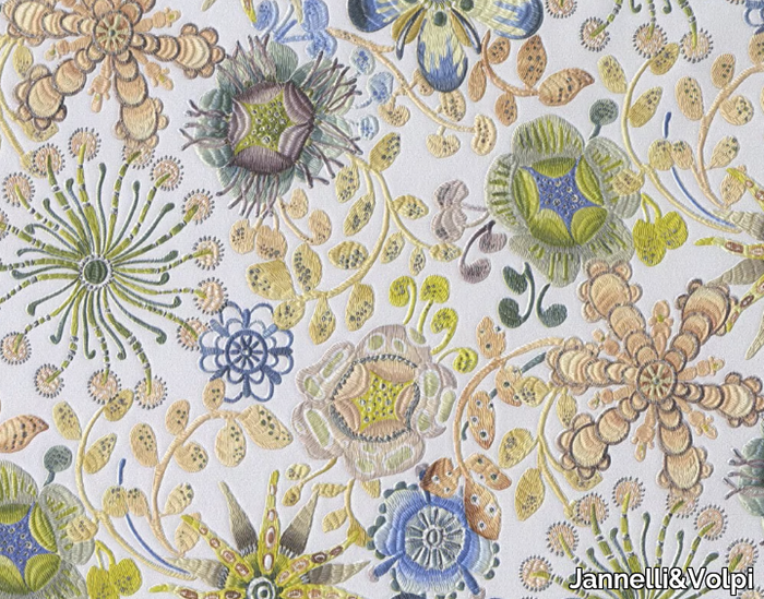 MAGIC GARDEN - Relief nonwoven wallpaper with floral pattern _ Jannelli&Volpi