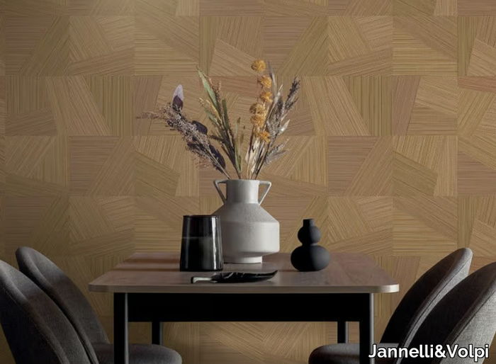 PATCHWORK TAHITI - Geometric vinyl wallpaper _ Jannelli&Volpi