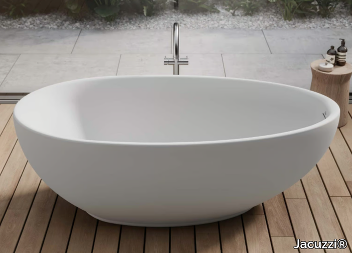 DESIRE - Freestanding oval acrylic bathtub _ Jacuzzi®