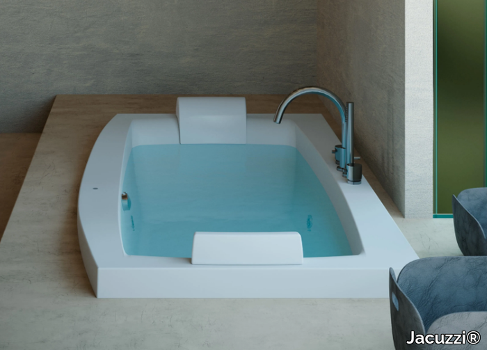 THE ESSENTIALS INVITA - 2 seater hydromassage rectangular bathtub _ Jacuzzi®