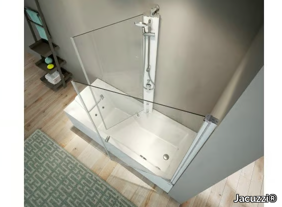 MIX 80 - Corner bathtub with shower _ Jacuzzi®