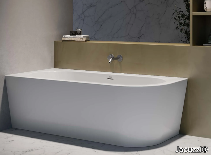 SILBA - Corner oval acrylic bathtub _ Jacuzzi®