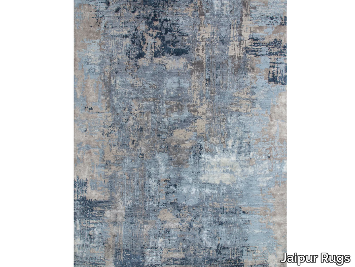 NEEV ESK-439 Chicory/Ashwood - Patterned handmade rug _ Jaipur Rugs