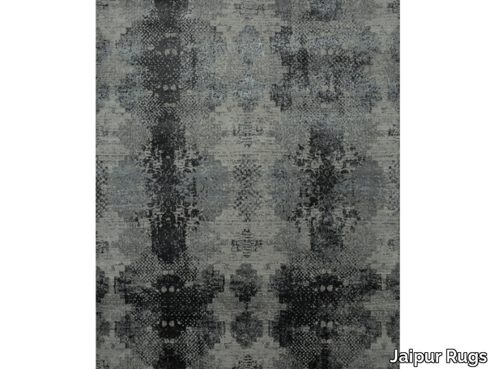 KHAKI ESK-661 Ashwood/Medium Gray - Rectangular handmade rug _ Jaipur Rugs