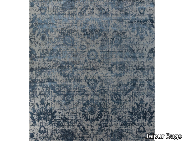 CHAOS THEORY ESK-624 - Rectangular handmade wool and bamboo silk rug _ Jaipur Rugs