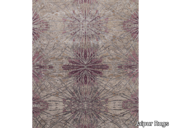 CHAOS THEORY ESK-400 - Rectangular handmade wool and bamboo silk rug _ Jaipur Rugs