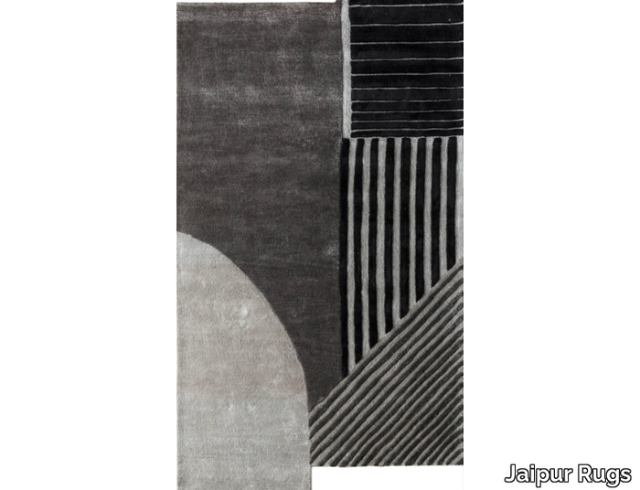 COME AROUND TNQ-1133 - Handmade fabric rug _ Jaipur Rugs