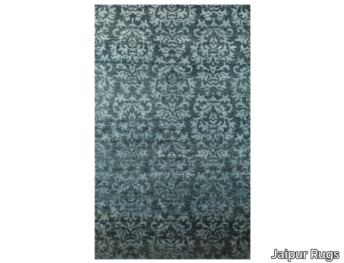 SKWV-01 Miami Green/Soft Gray - Handmade rug _ Jaipur Rugs