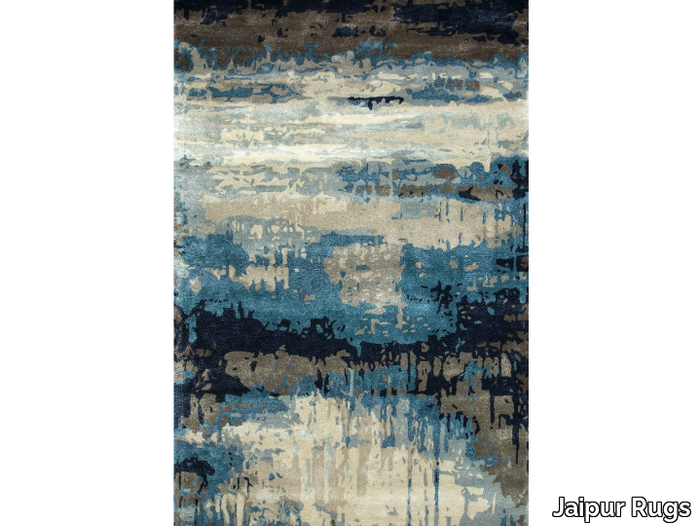 TAQ-4304 Ashwood/Ensign Blue - Rectangular handmade rug _ Jaipur Rugs