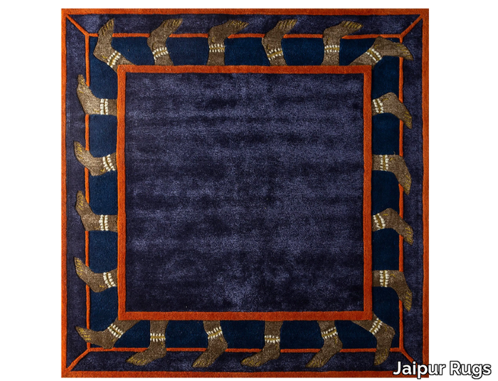 TOP-107 - Purple Velvet / Purple Velvet - Handmade rug _ Jaipur Rugs