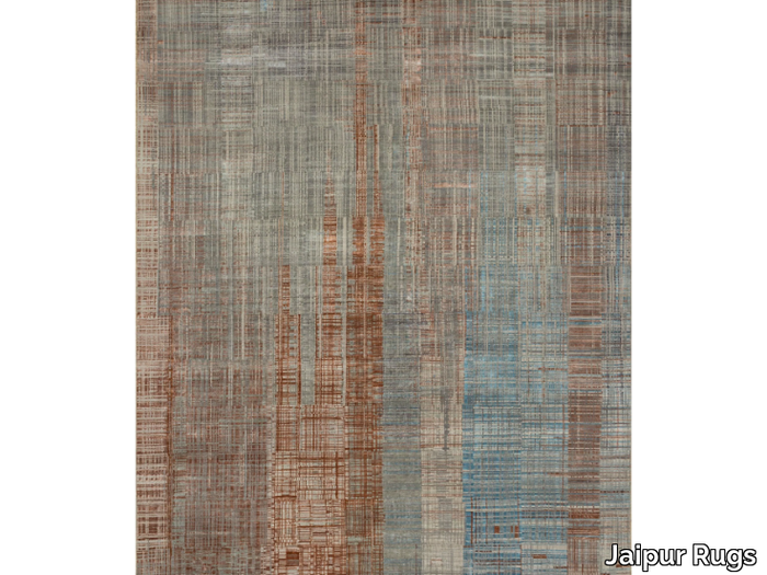 UNSTRING SRB-701 Ashwood/Copper Tan - Rectangular handmade rug _ Jaipur Rugs