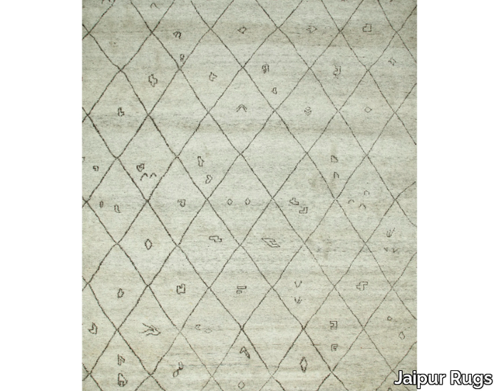 ZURI PKWL-05 Natural White - Rectangular handmade rug _ Jaipur Rugs