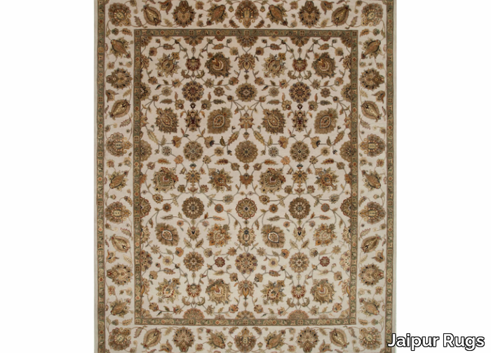 NEPHI QNQ-03 Medium Ivory/Medium Ivory - Handmade rug _ Jaipur Rugs