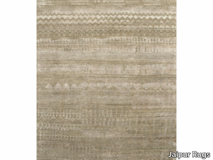 ANTHAR ESK-663 Dark Taupe/Fossil - Patterned rug _ Jaipur Rugs