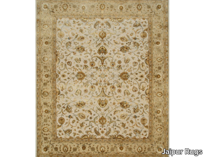 HYDRA QNQ-44 Medium Ivory/Light Tan - Handmade rug _ Jaipur Rugs