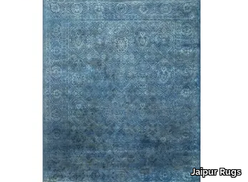 LEH NE-2348 Chicory/Chicory - Rectangular handmade rug _ Jaipur Rugs