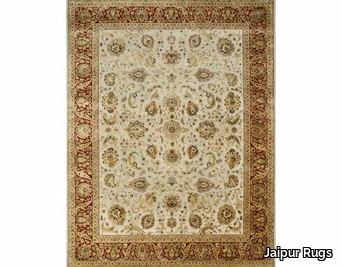 SONJA QNQ-10 Medium Ivory/Red - Handmade rug _ Jaipur Rugs