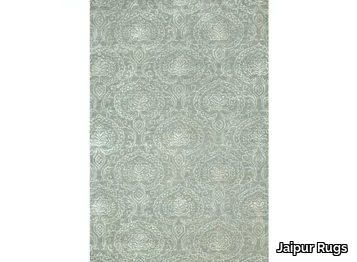 SEELEY TAQ-333 Sky Blue/Antique White - Patterned rug _ Jaipur Rugs