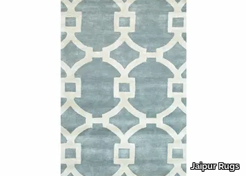 REGENCY TAQ-193 Blue Haze/White - Patterned rug _ Jaipur Rugs