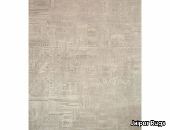 PACHCHAI QM-716 Crystal Gray/Shale - Handmade rug _ Jaipur Rugs