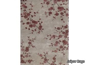 HANA TAQ-188 Antique White - Rectangular handmade rug _ Jaipur Rugs