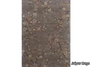 HANA TAQ-188 Dark Gray - Rectangular handmade rug _ Jaipur Rugs