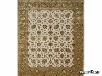 NEPHI QNQ-03 Medium Ivory/Deep Camel - Handmade rug _ Jaipur Rugs