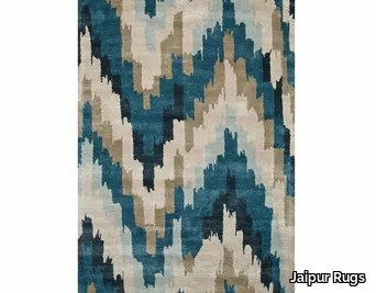 SOLARIS TAQ-488 Antique White/Aegean Blu - Patterned rug _ Jaipur Rugs