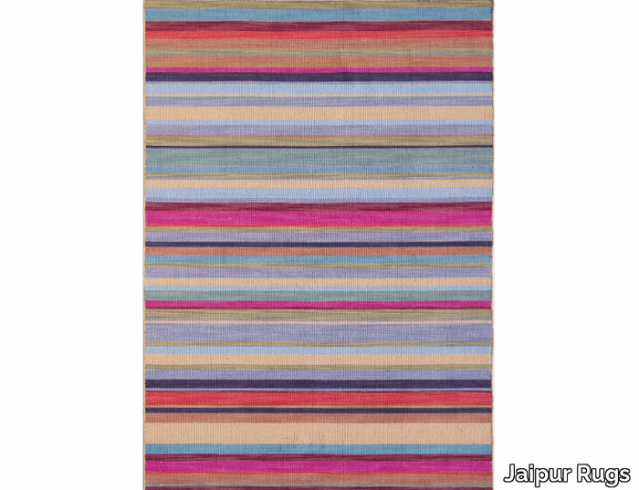 PURA VIDA DR-04 - Striped wool rug _ Jaipur Rugs