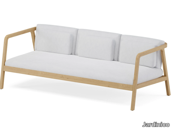 FLEXX - 3 seater acrylic garden sofa _ Jardinico