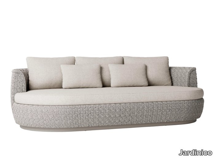 TONDO SOFA 3S - 3 seater rope garden sofa _ Jardinico