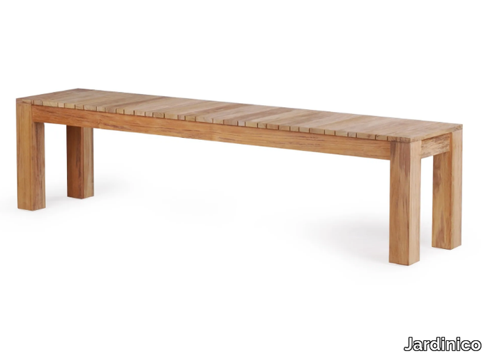 TECCA - Teak garden bench _ Jardinico