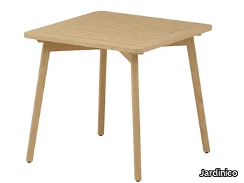 FLEXX - Square wooden table _ Jardinico