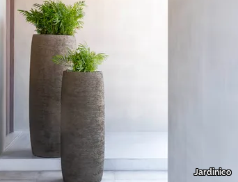 TERRA - High glass fiber-reinforced plastic (GFRP) garden vase _ Jardinico