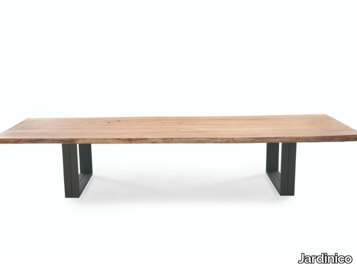 NATURE LOW - Teak garden table _ Jardinico