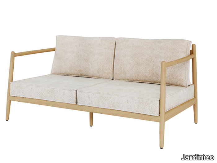 NOA - 2 seater fabric garden sofa _ Jardinico