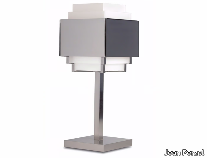 144 - Bronze table lamp _ Jean Perzel