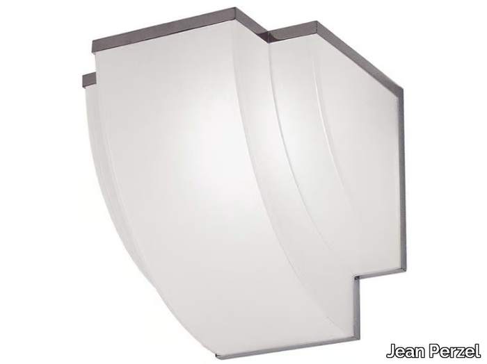 1231 - Glass wall light _ Jean Perzel