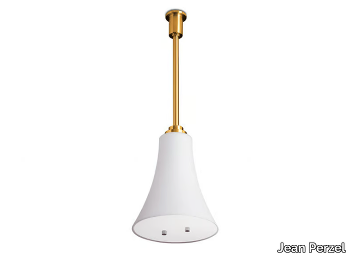 2082 - Glass pendant lamp _ Jean Perzel