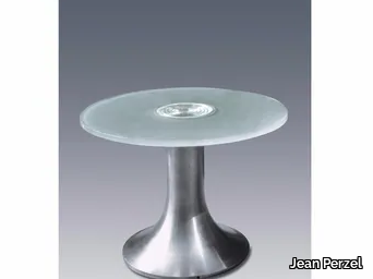 GUÉRIDON 3 - With light coffee table for living room _ Jean Perzel