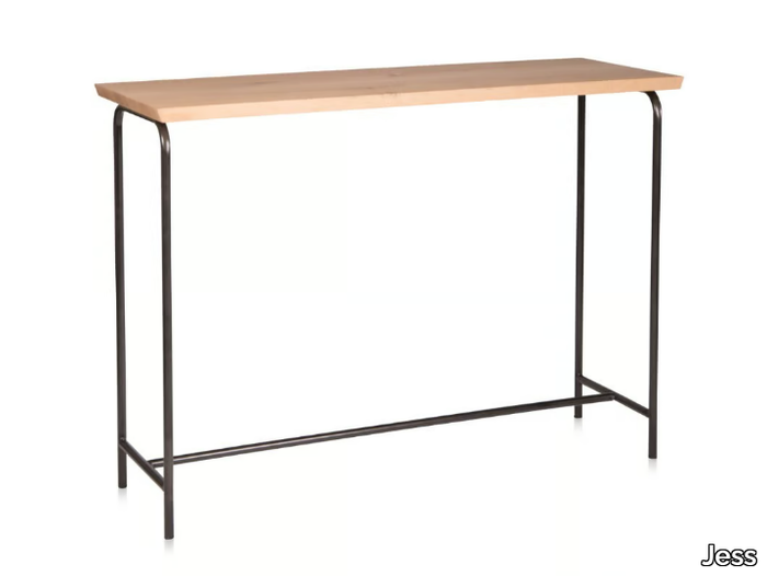 JIMMY - Rectangular wooden high table _ Jess